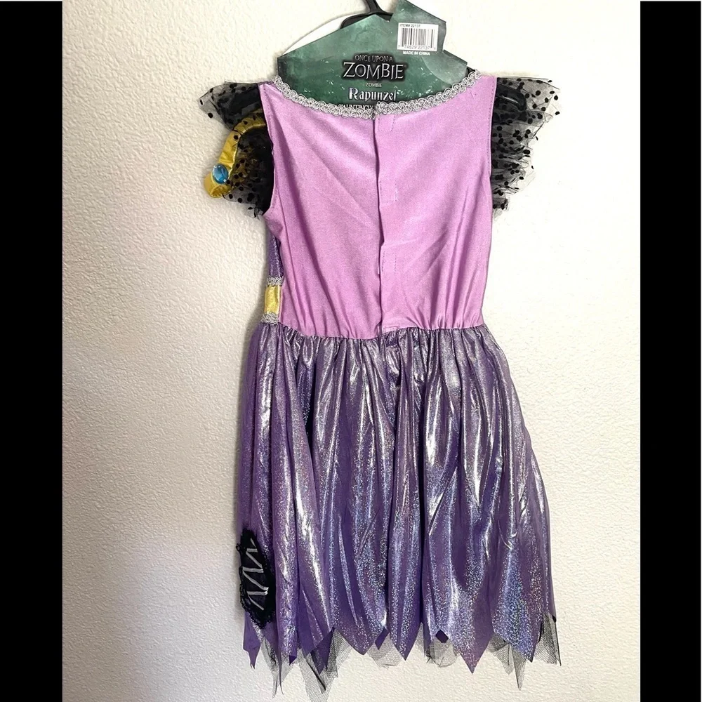 ONCE UPON A ZOMBIE Rapunzel Princess zombie Halloween costume size XS